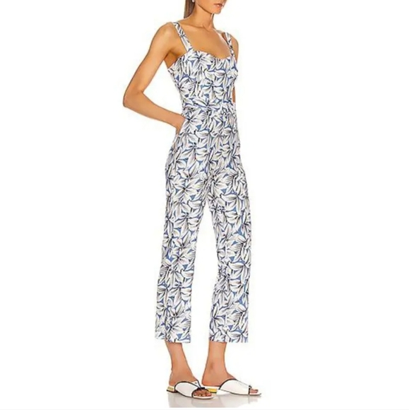 JONATHAN SIMKHAI Harper Floral sweetheart Jumpsuit - Picture 2 of 9